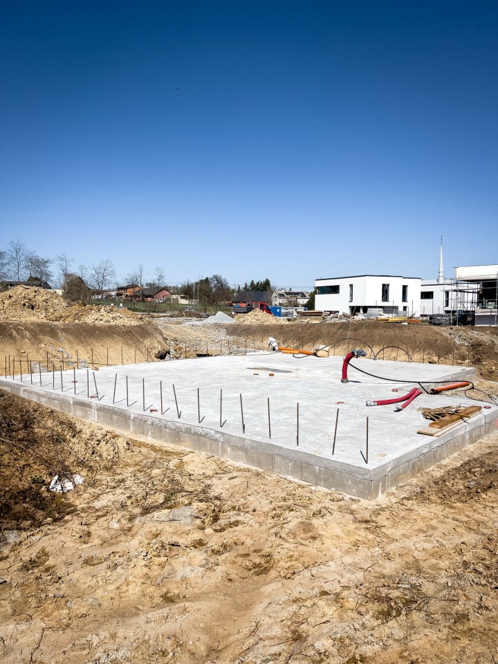 Pokračujeme ve výstavbě I. etapy rodinných domů